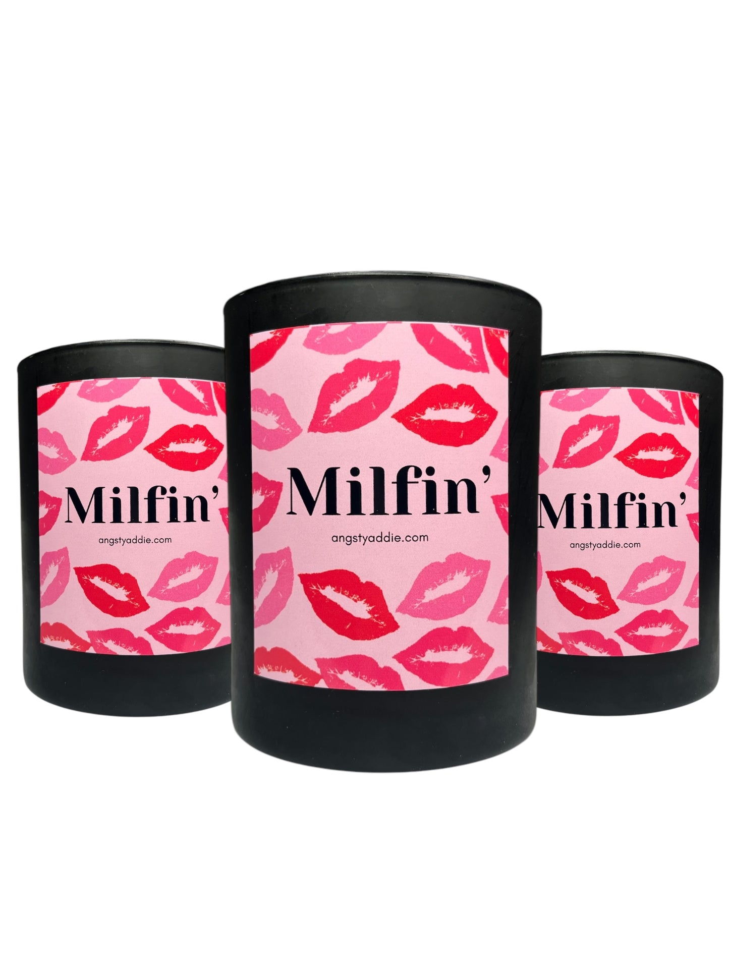 Milfin' candle