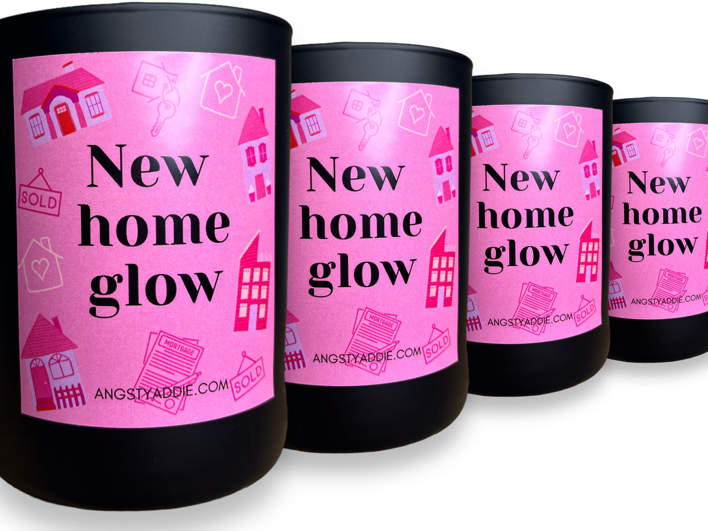 New Home Glow candle
