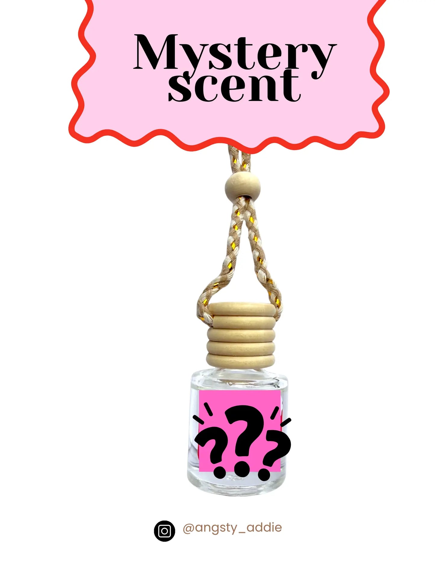 Mystery Scent Car Diffuser Angsty Addie