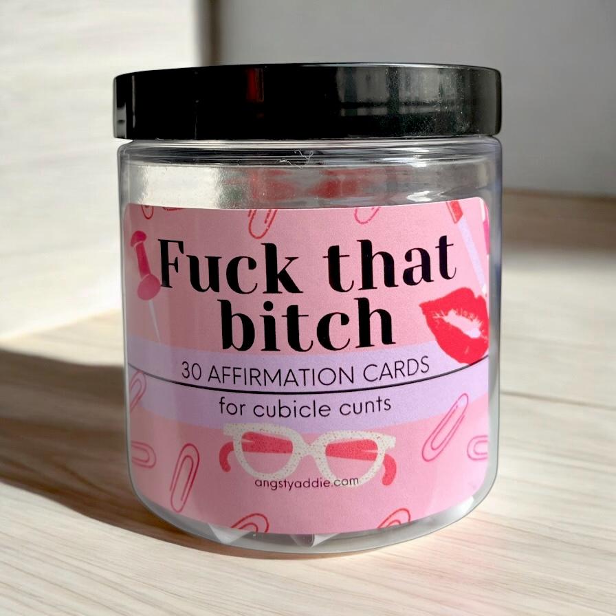 Toxic Office Affirmation Jar