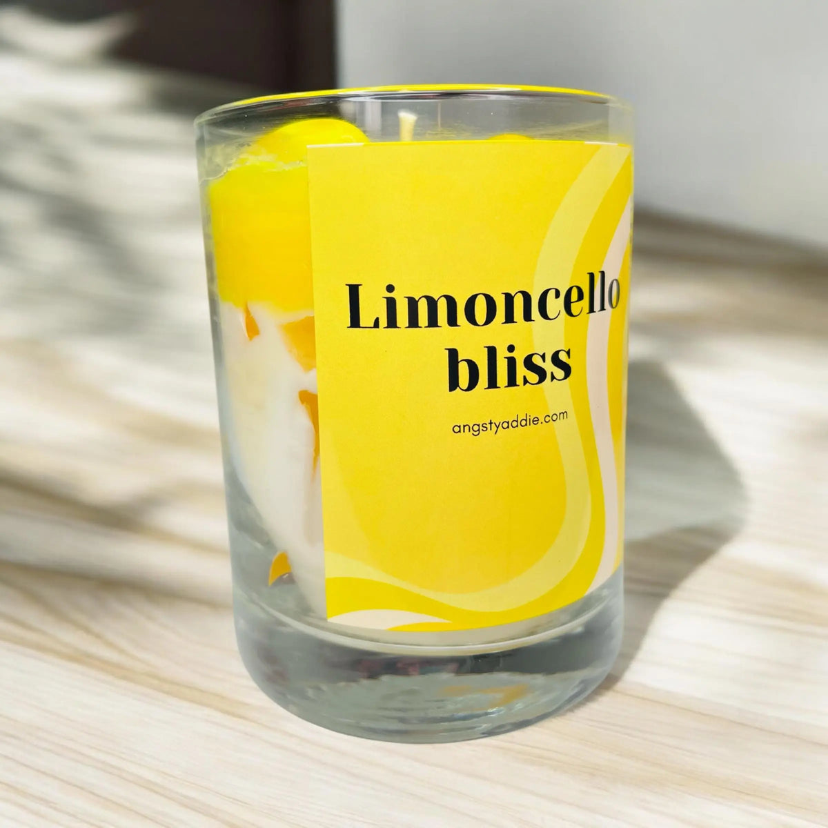 Iced Limoncello candle Angsty Addie