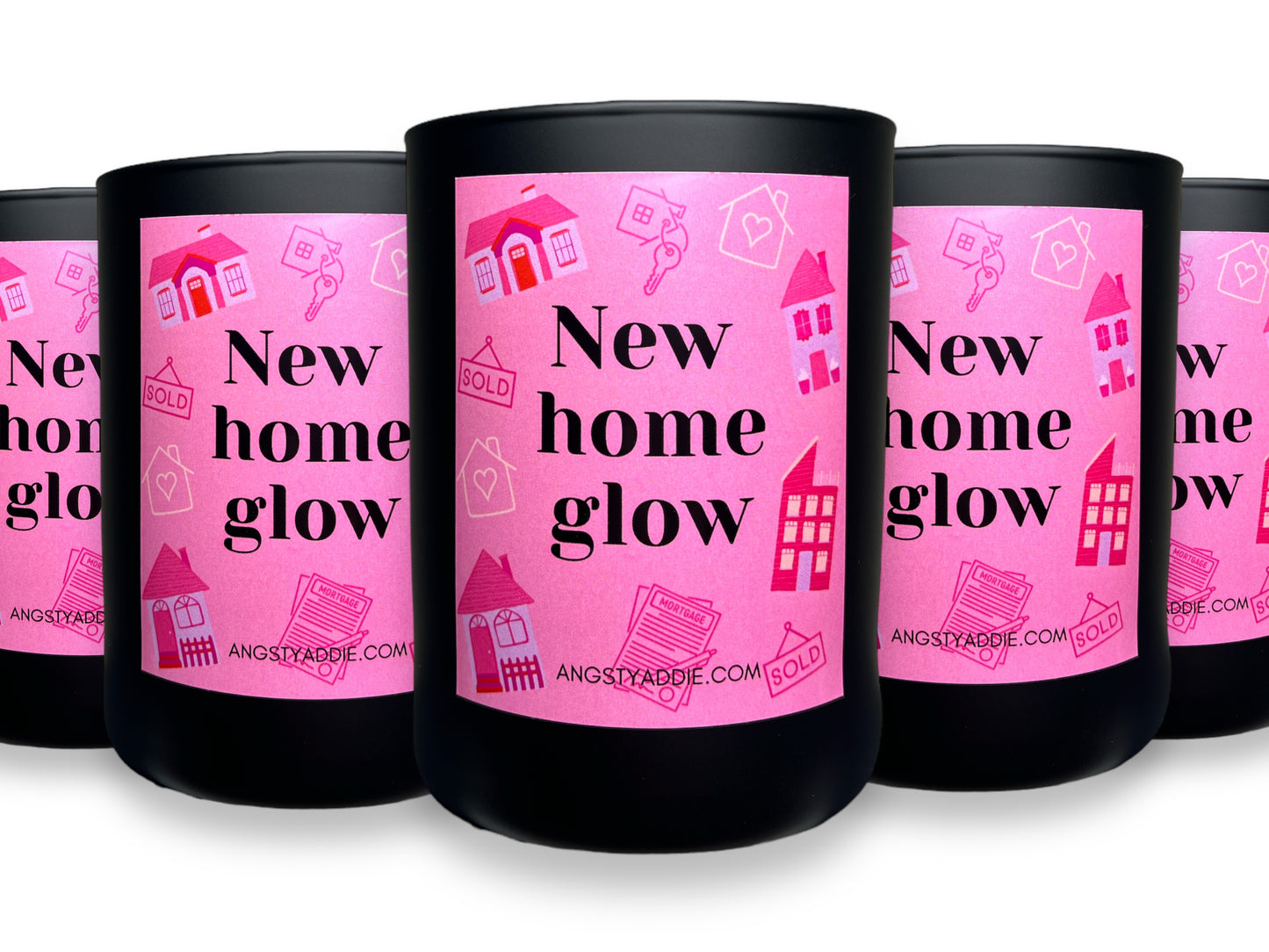 New Home Glow candle