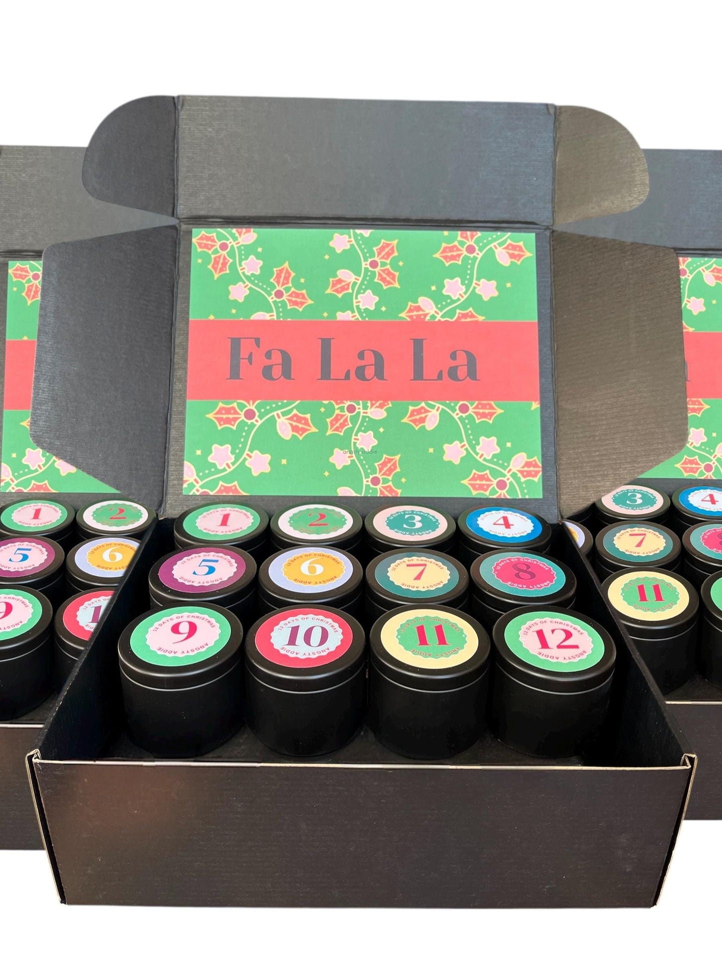 Candle Advent Calendar | Christmas Countdown Calendar With Festive Candle Aromas