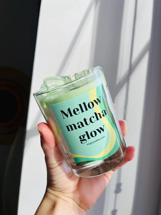 Iced Matcha Scented Candle Angsty Addie