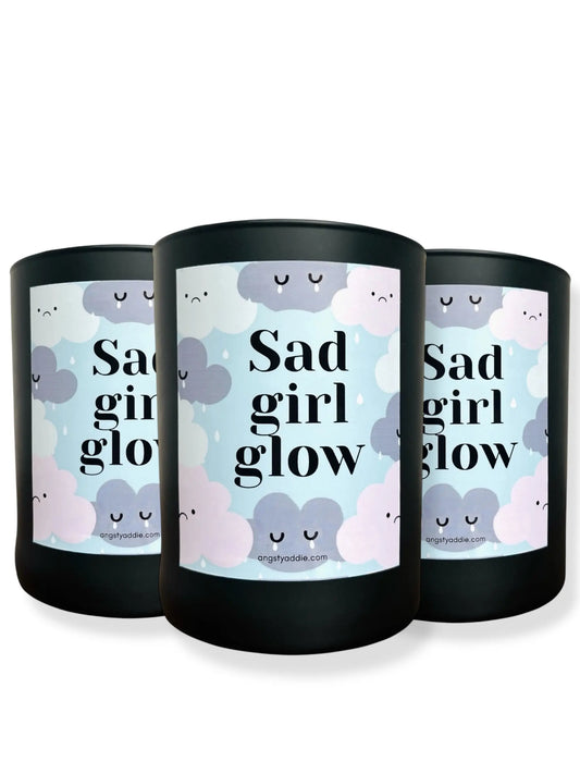 Sad Girl Glow sympathy candle Angsty Addie