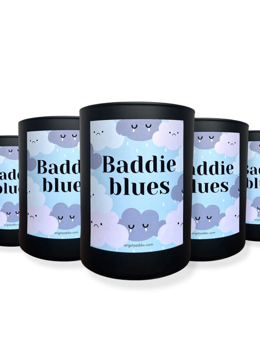 Baddie Blues candle Angsty Addie