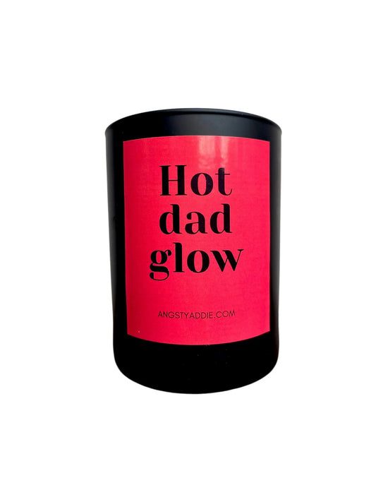 Hot Dad Glow candle Angsty Addie