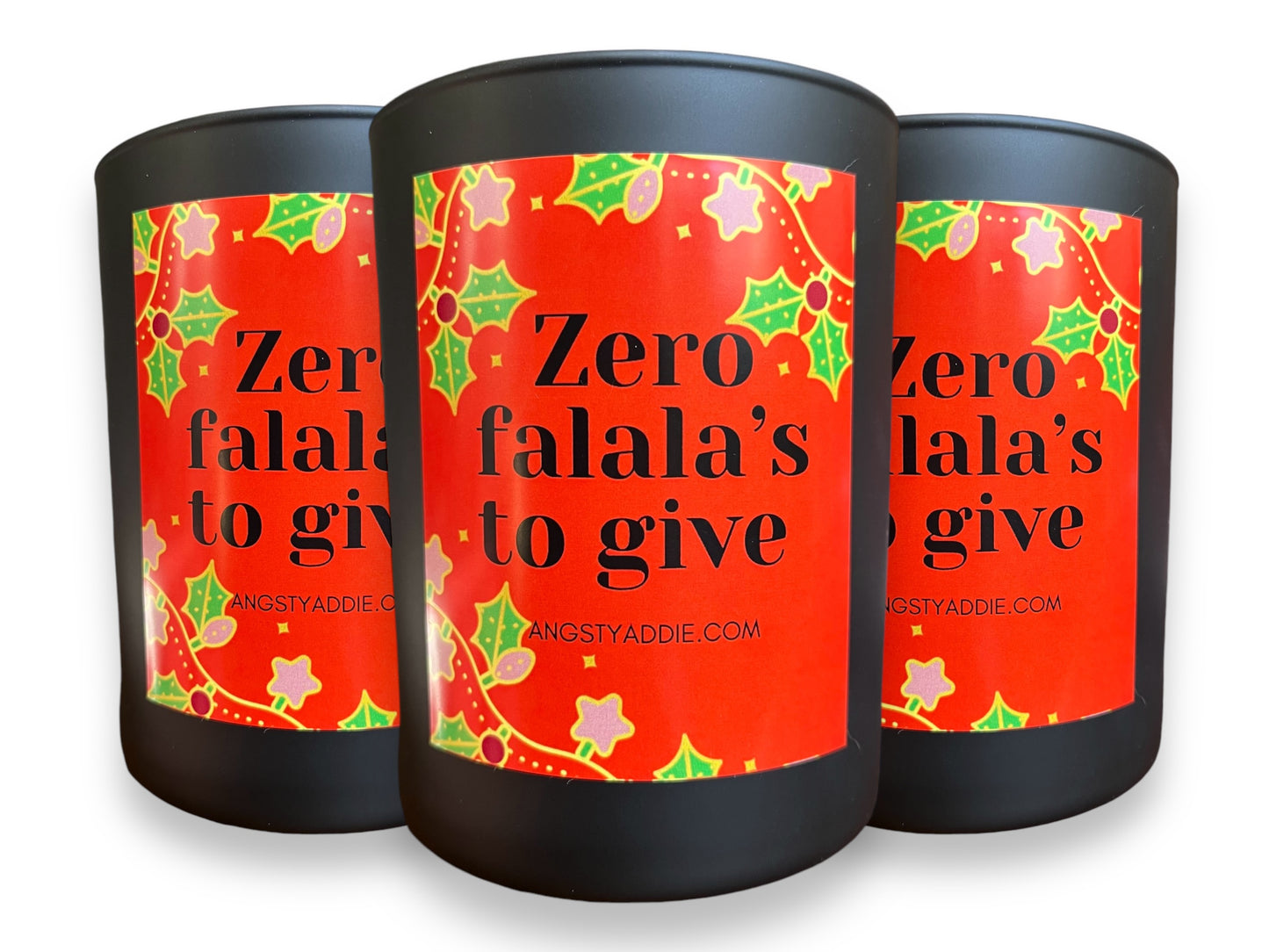 Zero Falala's To Give Christmas candle