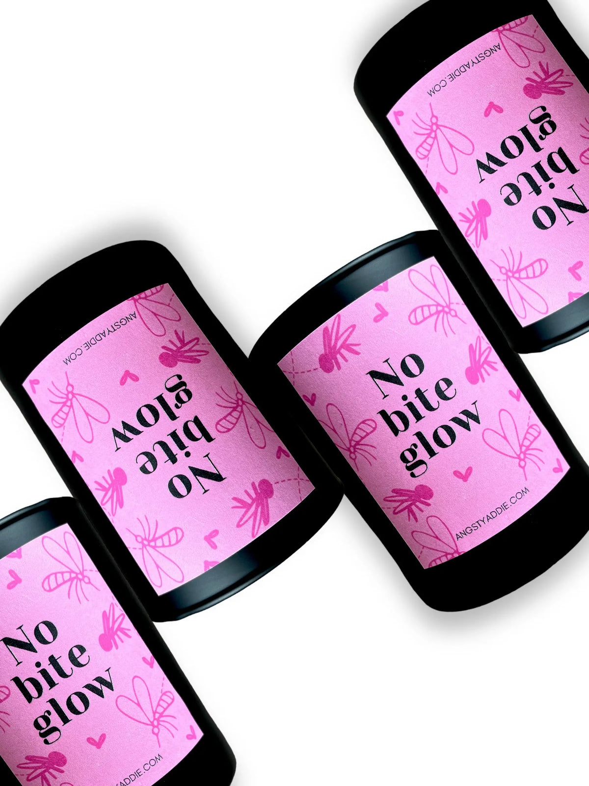 No Bite Glow citronella candle Angsty Addie