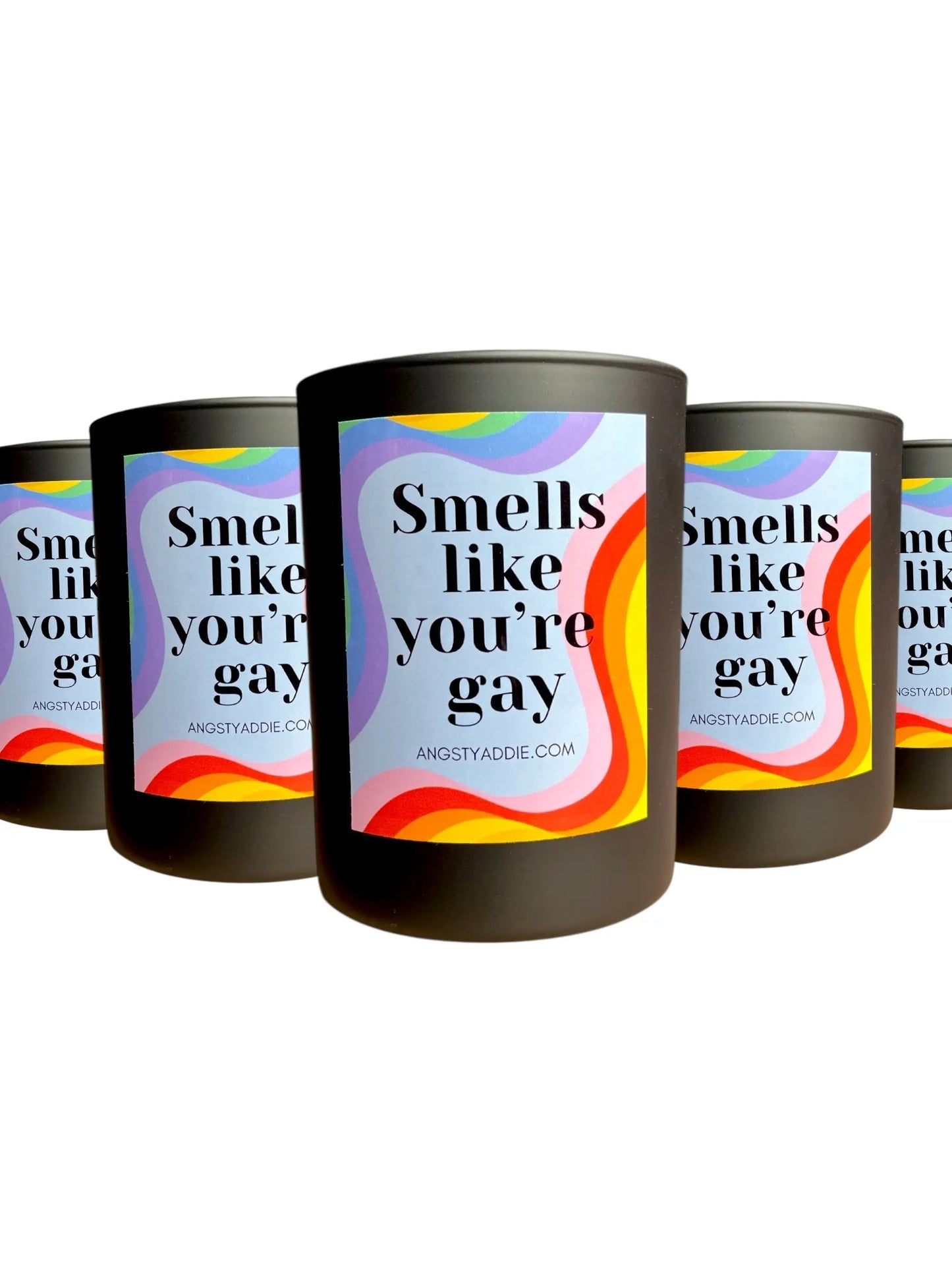 Smells Like You're Gay candle Angsty Addie