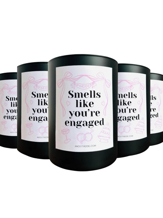 Smells Like You're Engaged candle Angsty Addie