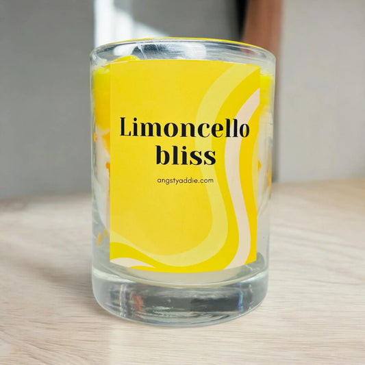 Iced Limoncello candle Angsty Addie