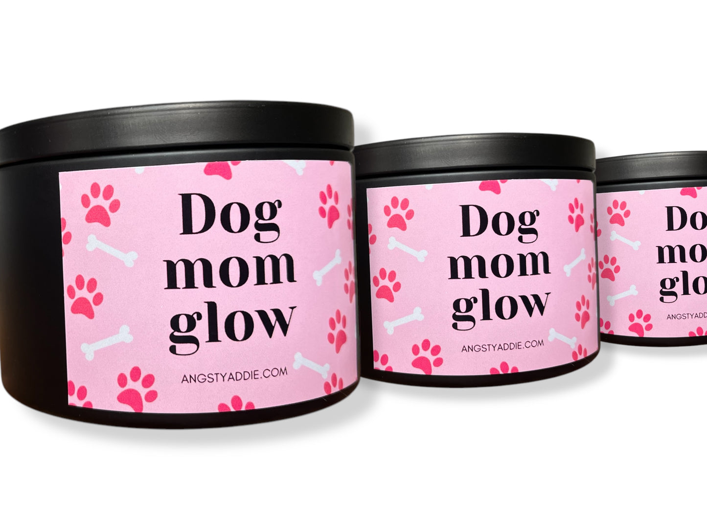 Dog Mom Glow candle
