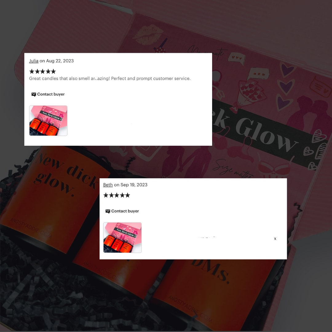 New Dick Glow gift box set