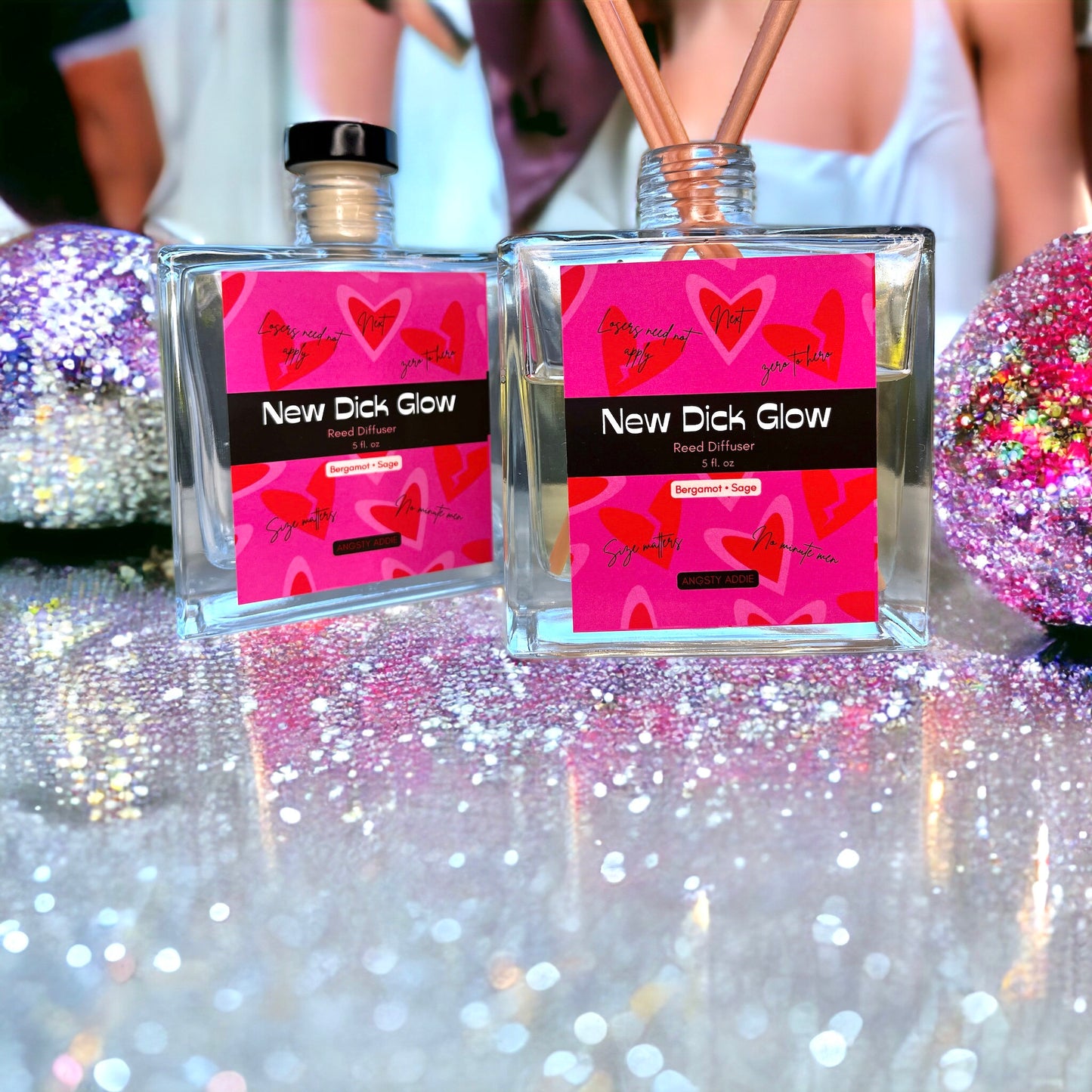 New D!ck Glow reed diffuser