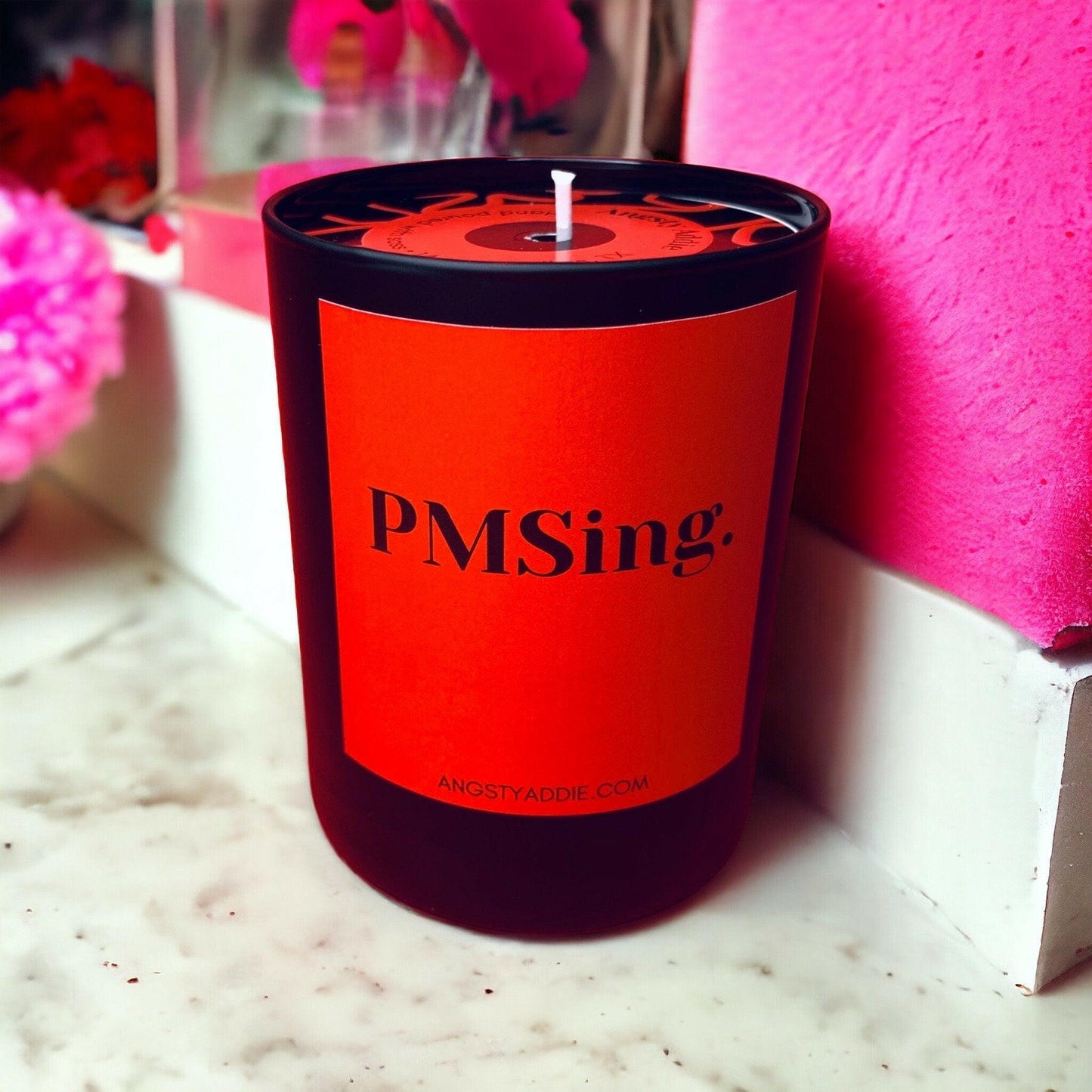 PMSing candle