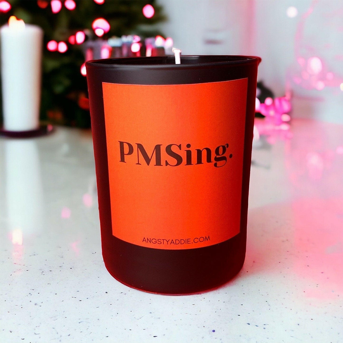 PMSing candle