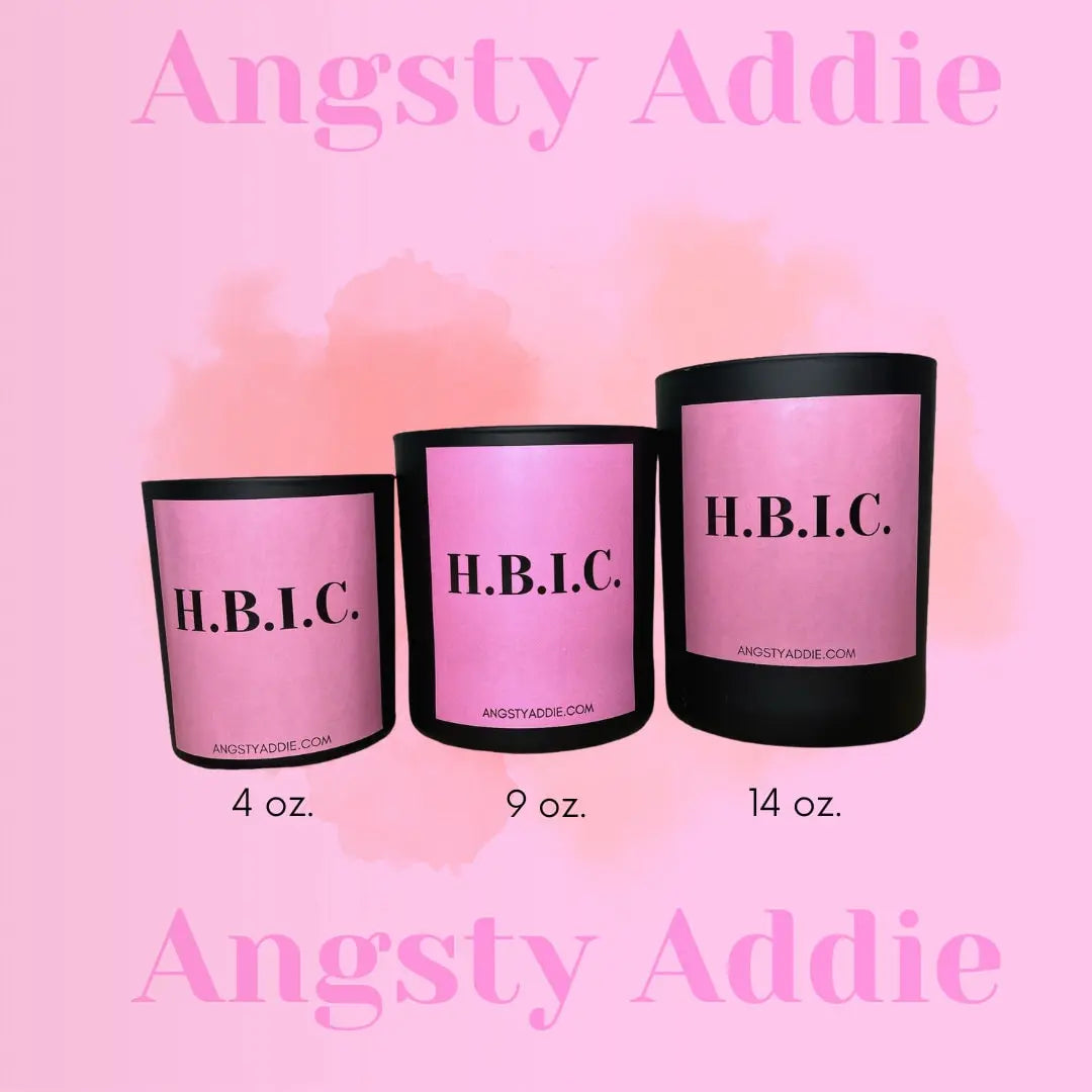 New Dad Glow candle Angsty Addie