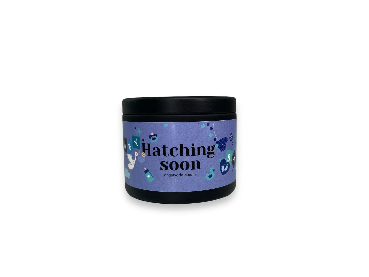 Boy baby shower candle favors Angsty Addie