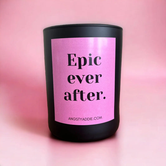 Epic Ever After bridal candle Angsty Addie