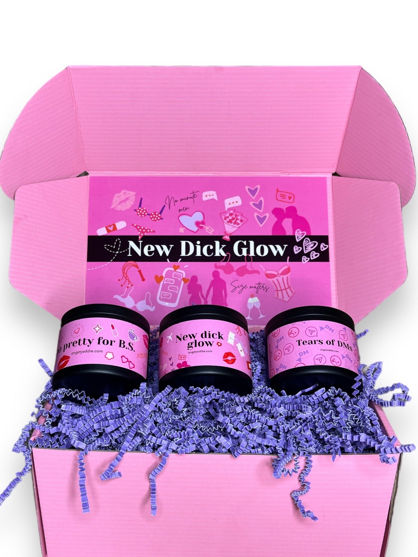 New Dick Glow gift box set