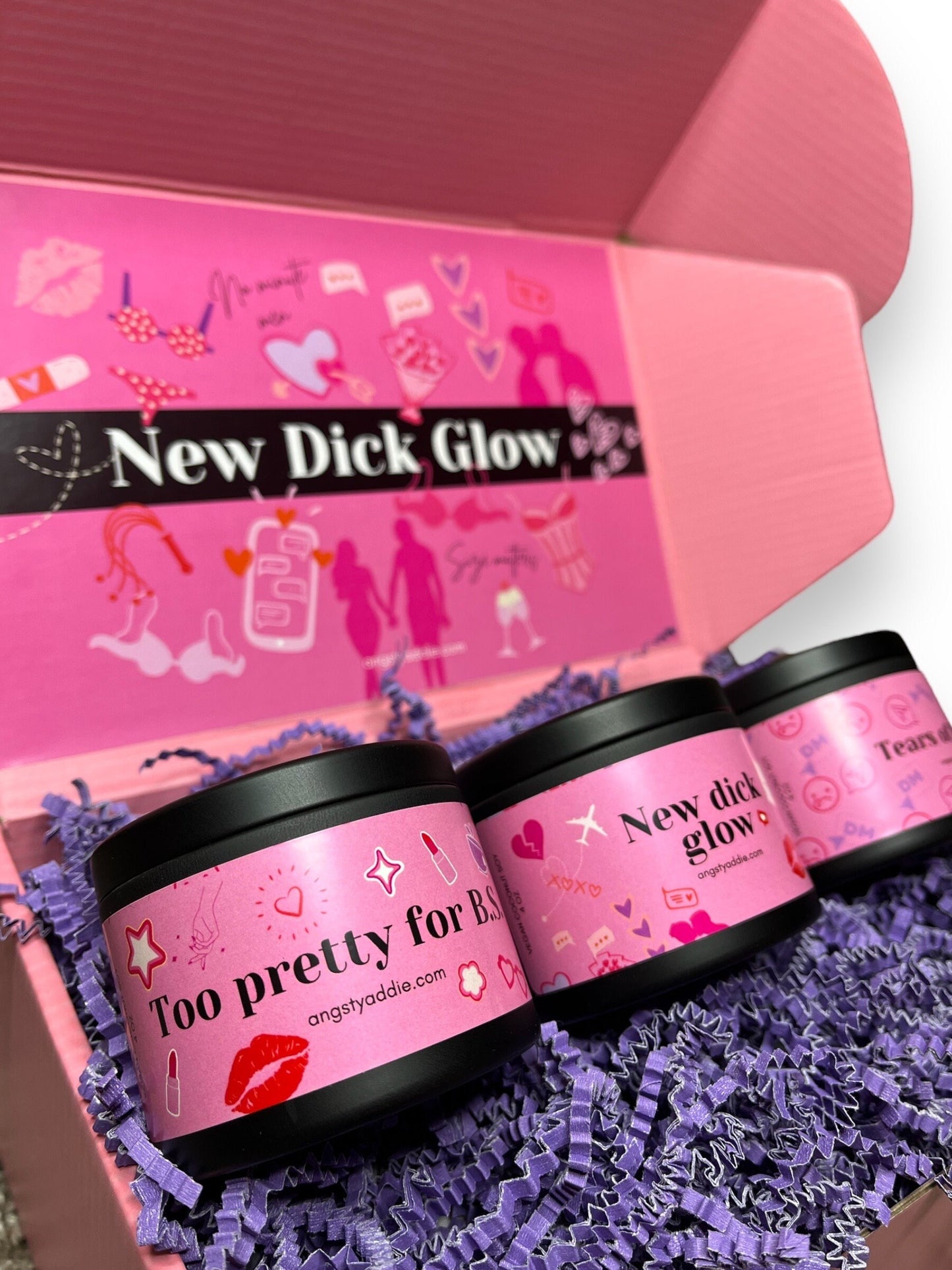 New Dick Glow gift box set