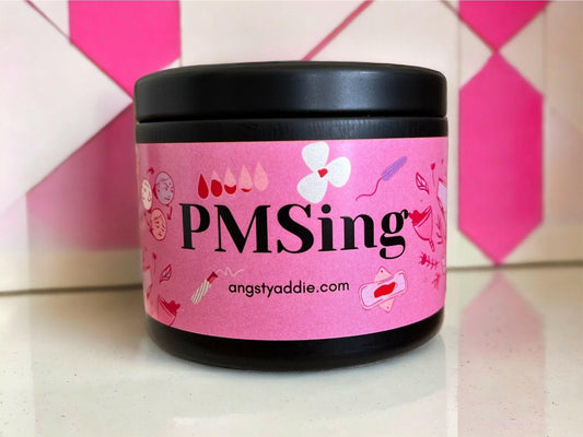 PMSing candle