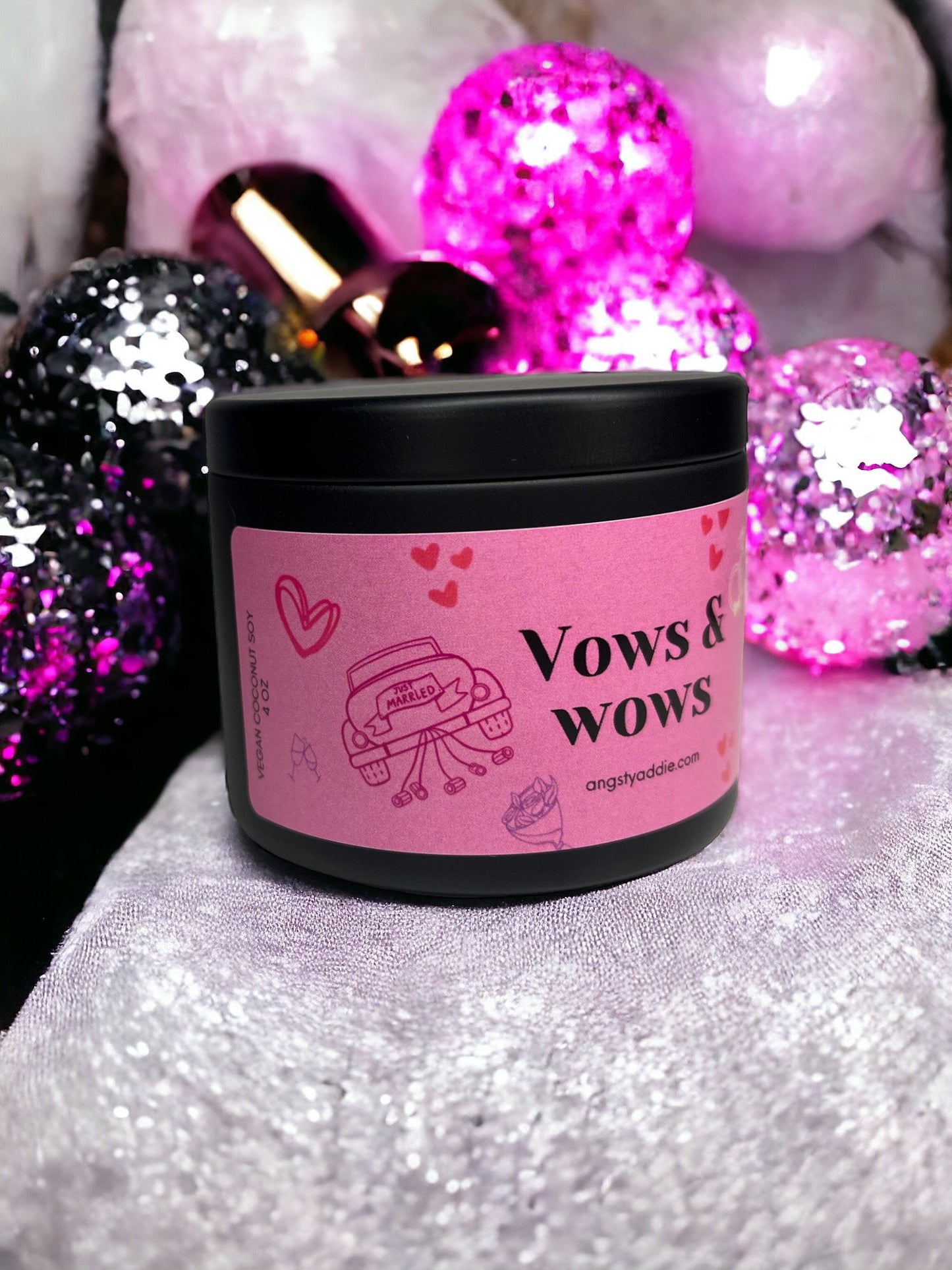 Vows + Wows bridal shower favors