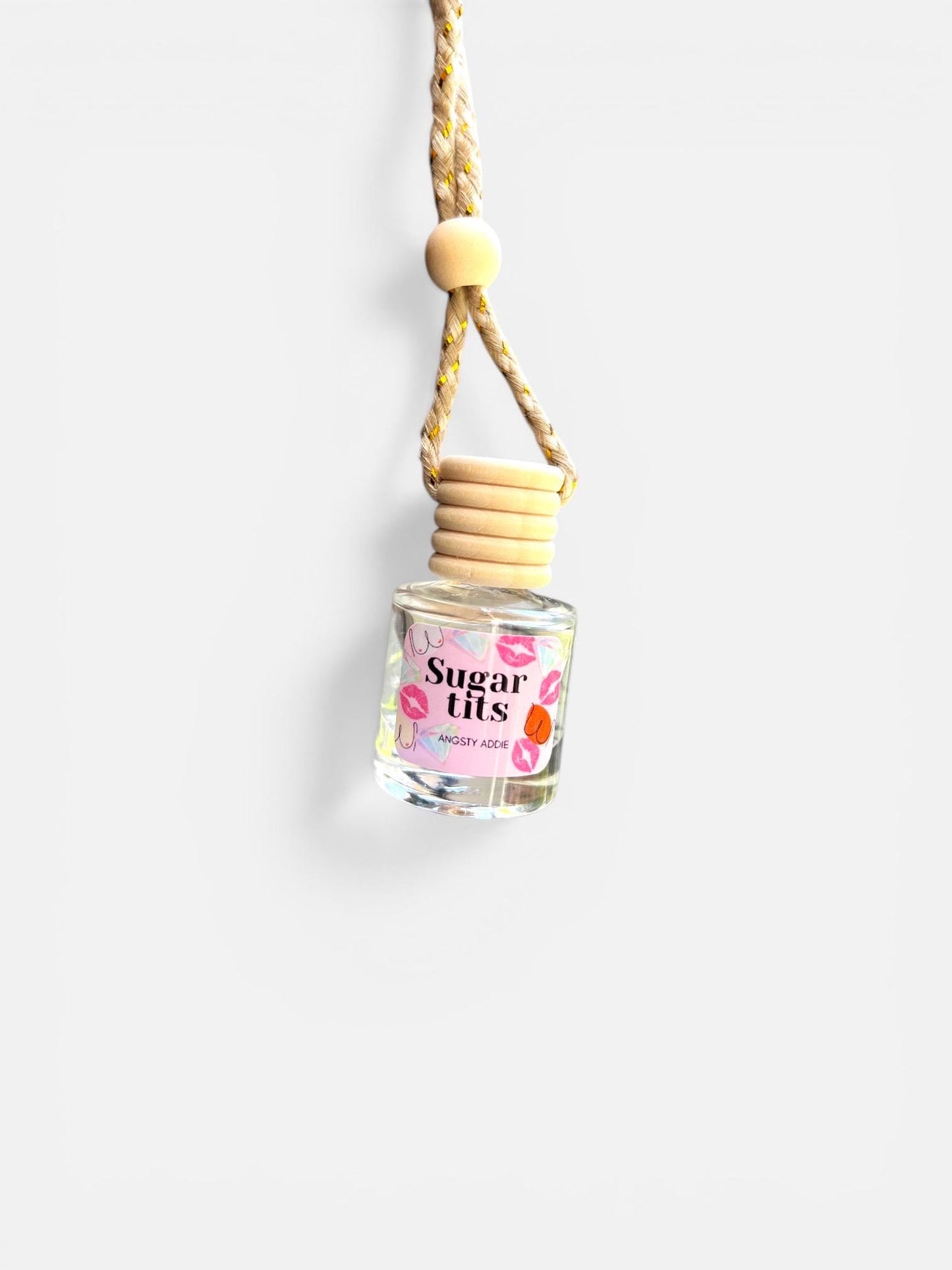 Funny car air freshener, Scented car diffuser, hanging air freshener, car accessories for women
