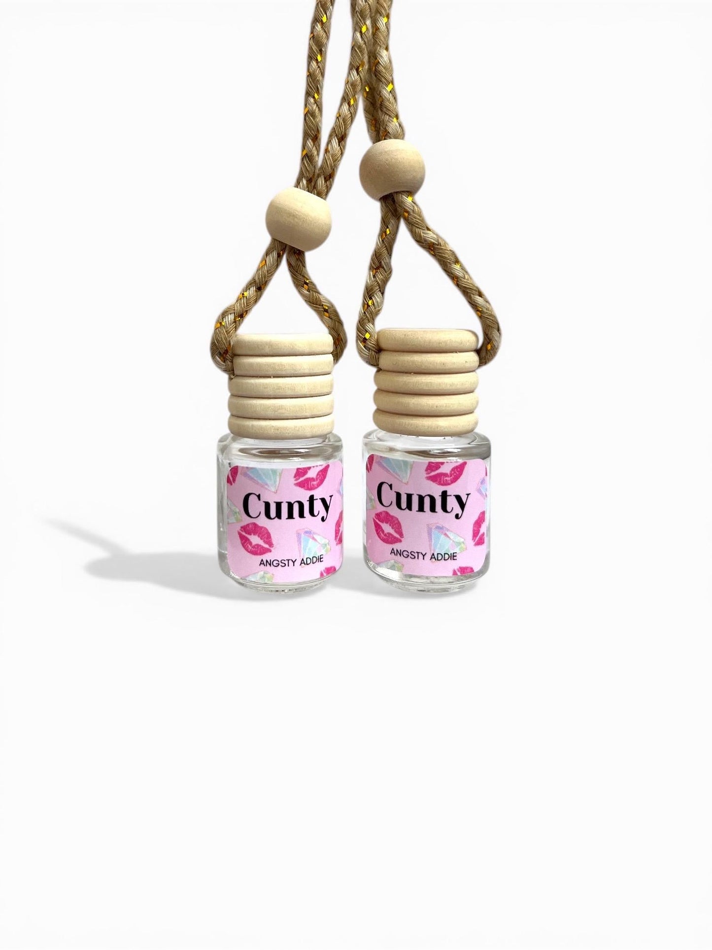 Funny car air freshener, Scented car diffuser, hanging air freshener, car accessories for women