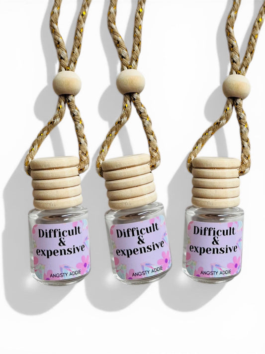 Funny car air freshener, Scented car diffuser, hanging air freshener, car accessories for women