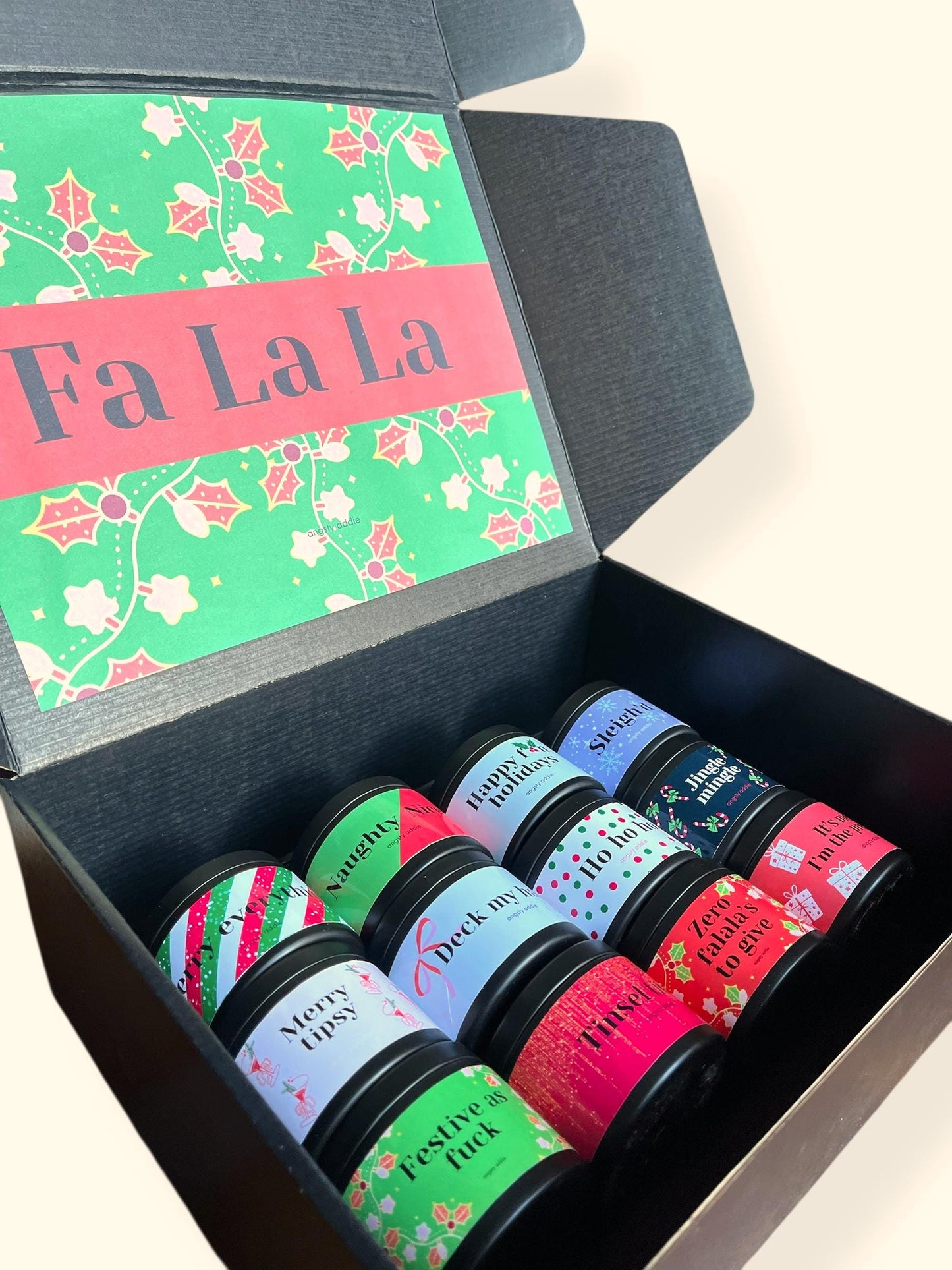 Candle Advent Calendar | Christmas Countdown Calendar With Festive Candle Aromas