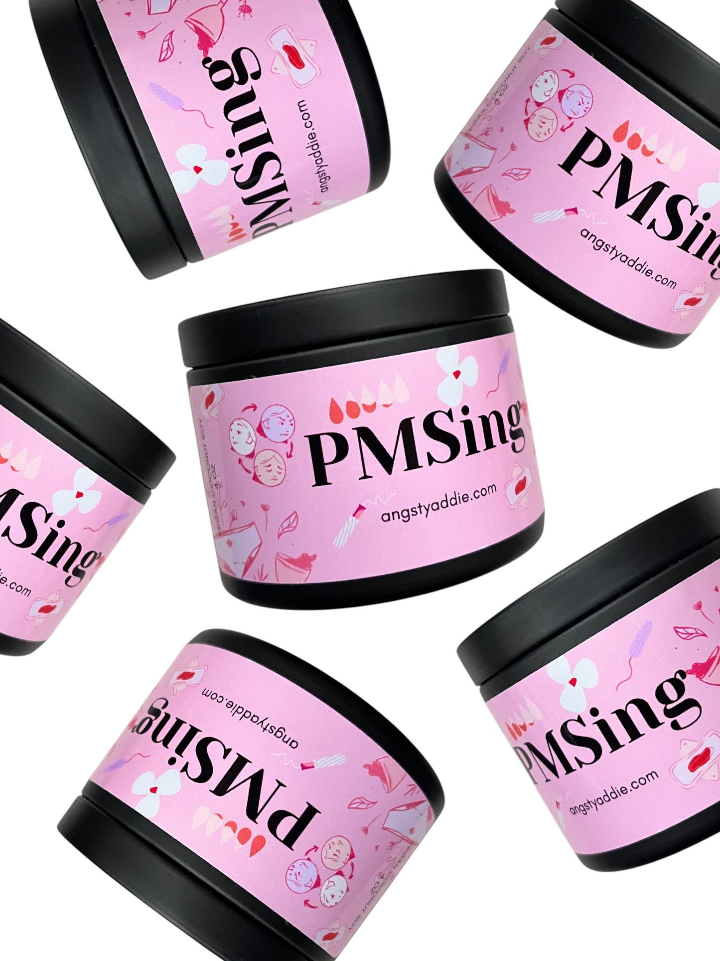 PMSing candle