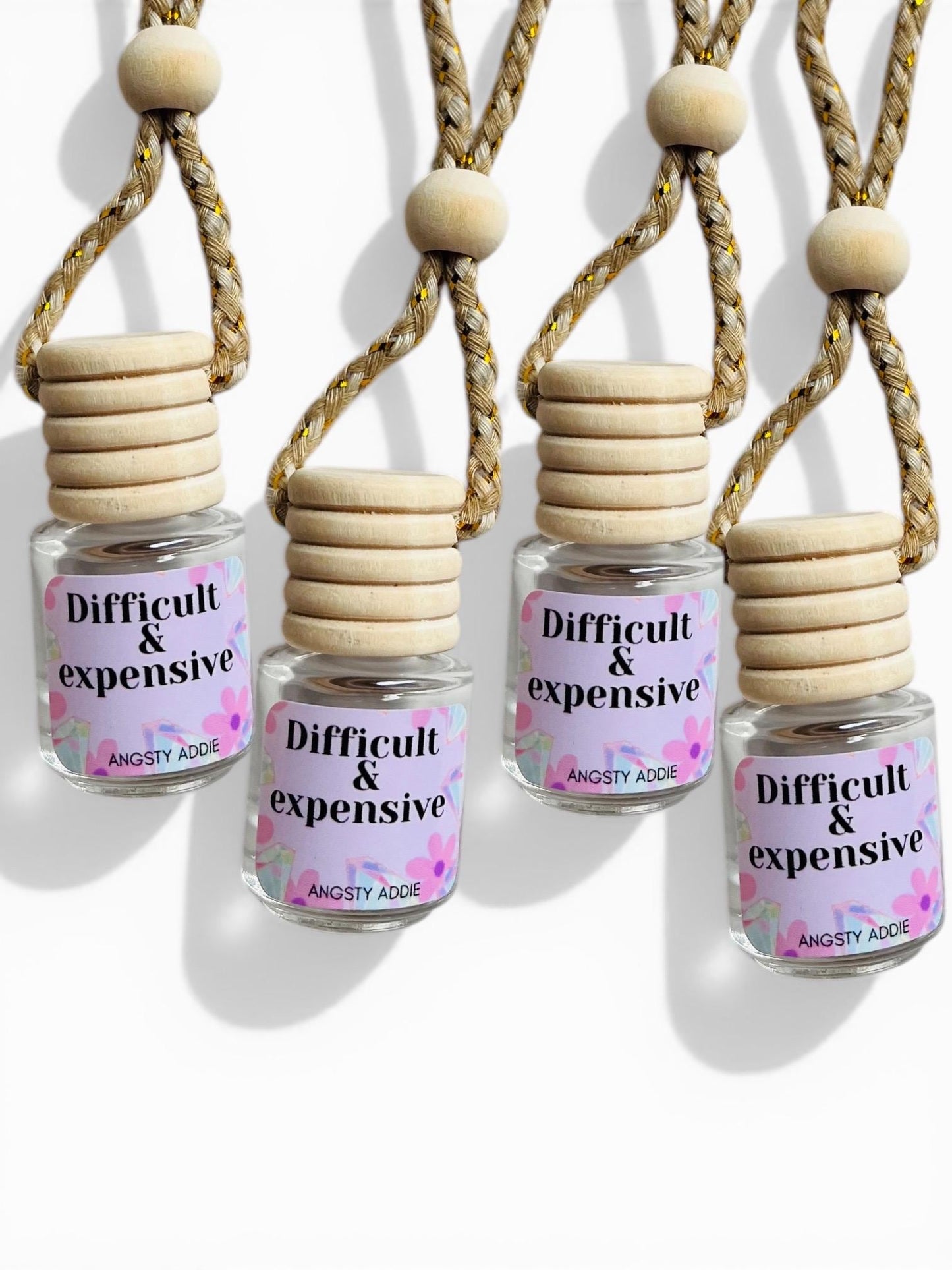 Funny car air freshener, Scented car diffuser, hanging air freshener, car accessories for women