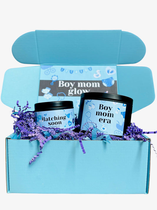 In My Boy Mom Era Baby Boy Gift Basket