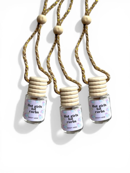 Funny car air freshener, Scented car diffuser, hanging air freshener, car accessories for women Angsty Addie