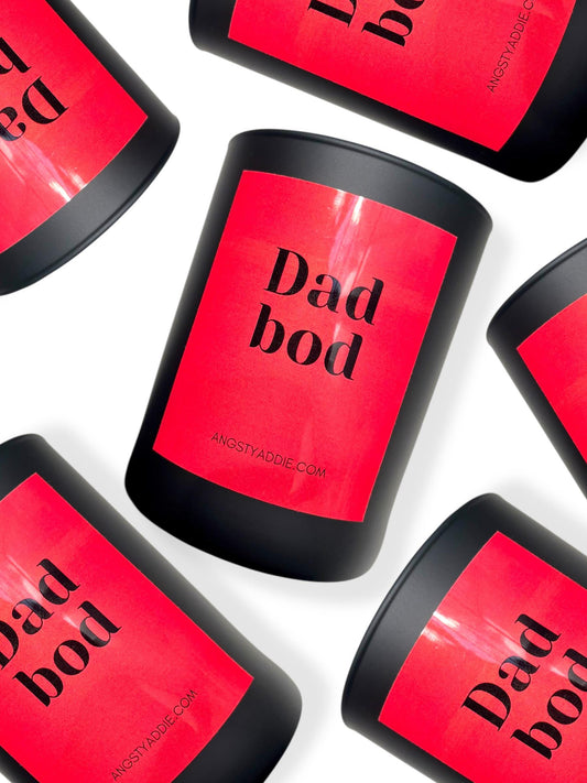Dad bod candle