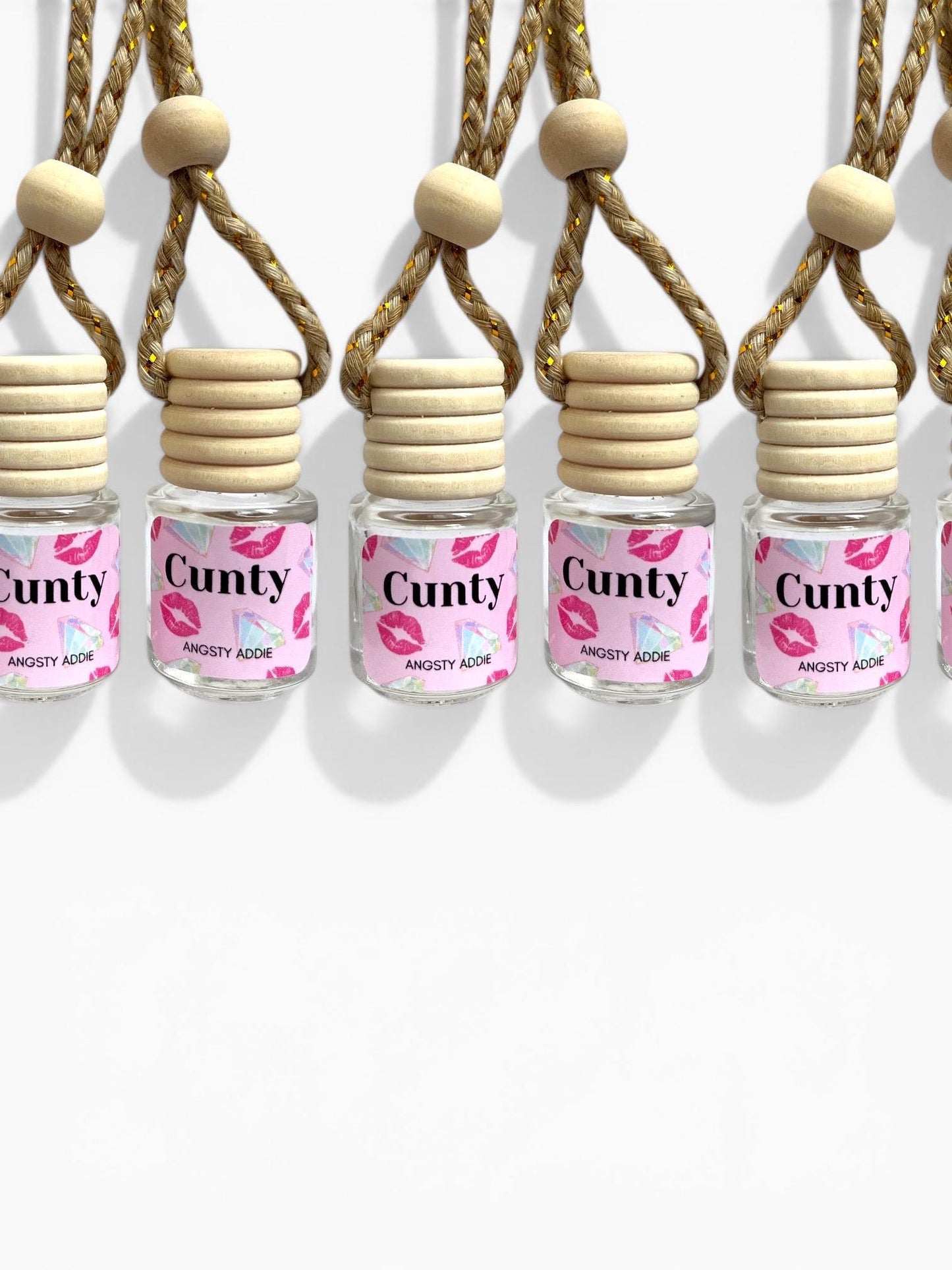 Funny car air freshener, Scented car diffuser, hanging air freshener, car accessories for women