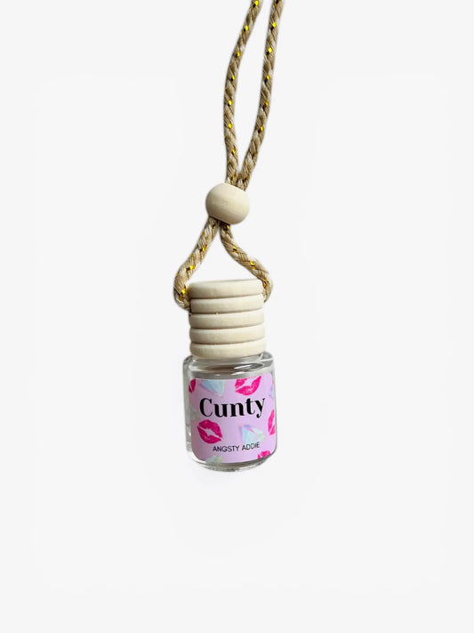 Funny car air freshener, Scented car diffuser, hanging air freshener, car accessories for women Angsty Addie