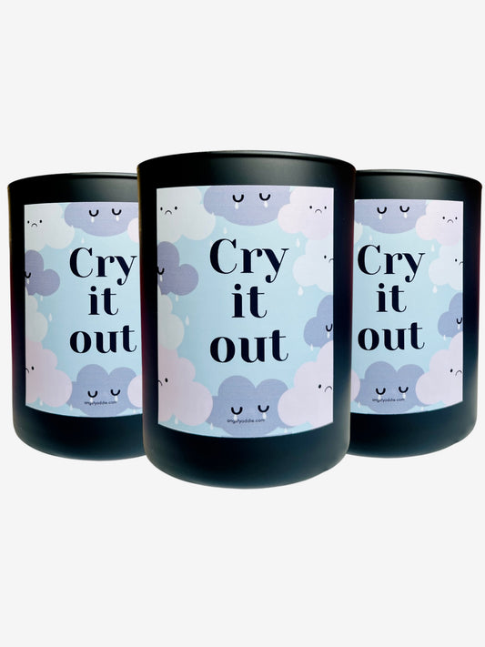 Cry it Out candle