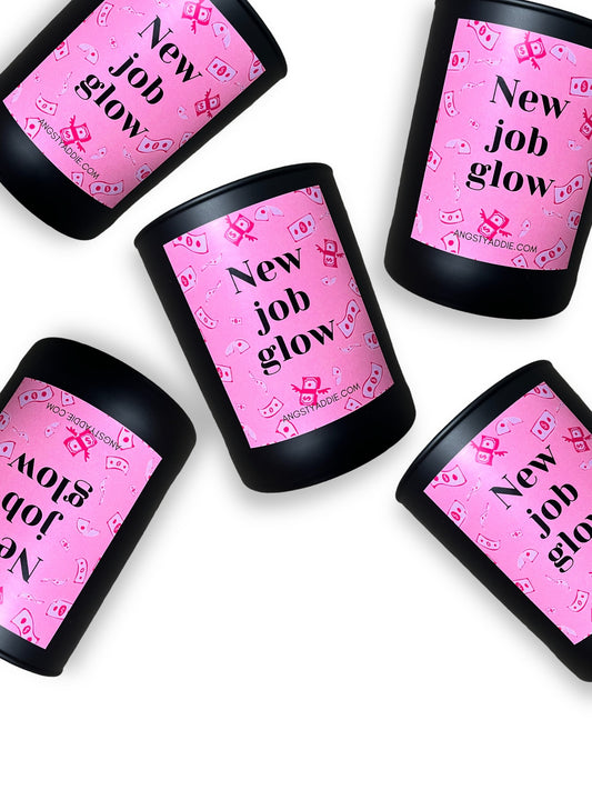 New job candle gift
