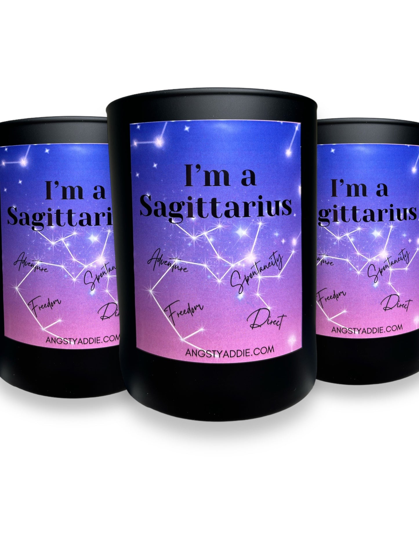 Sagittarius zodiac candle