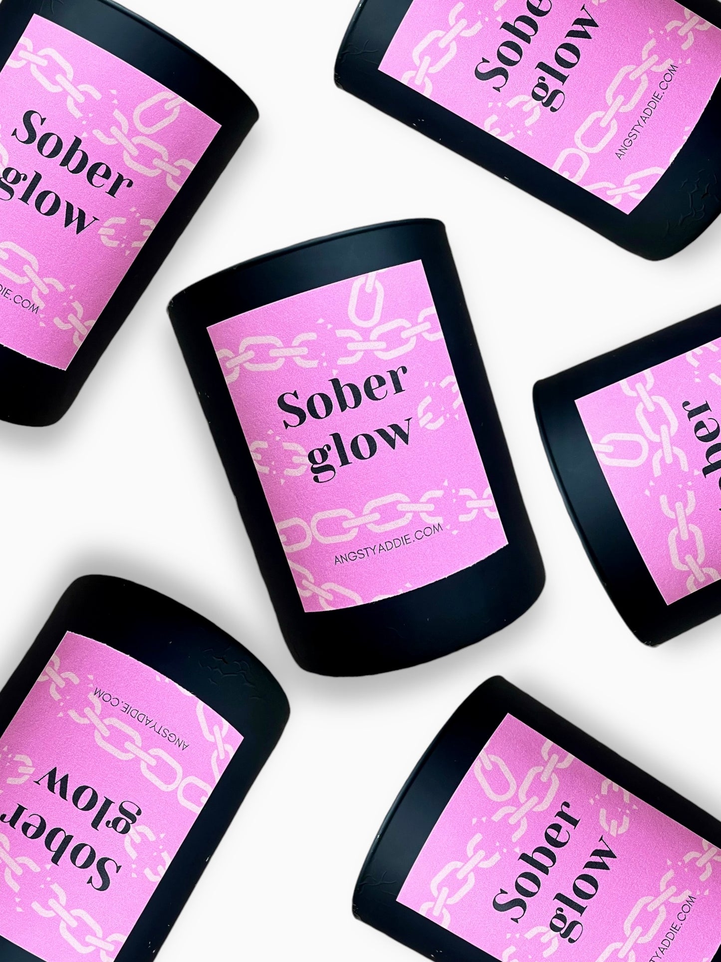 Sober Glow candle