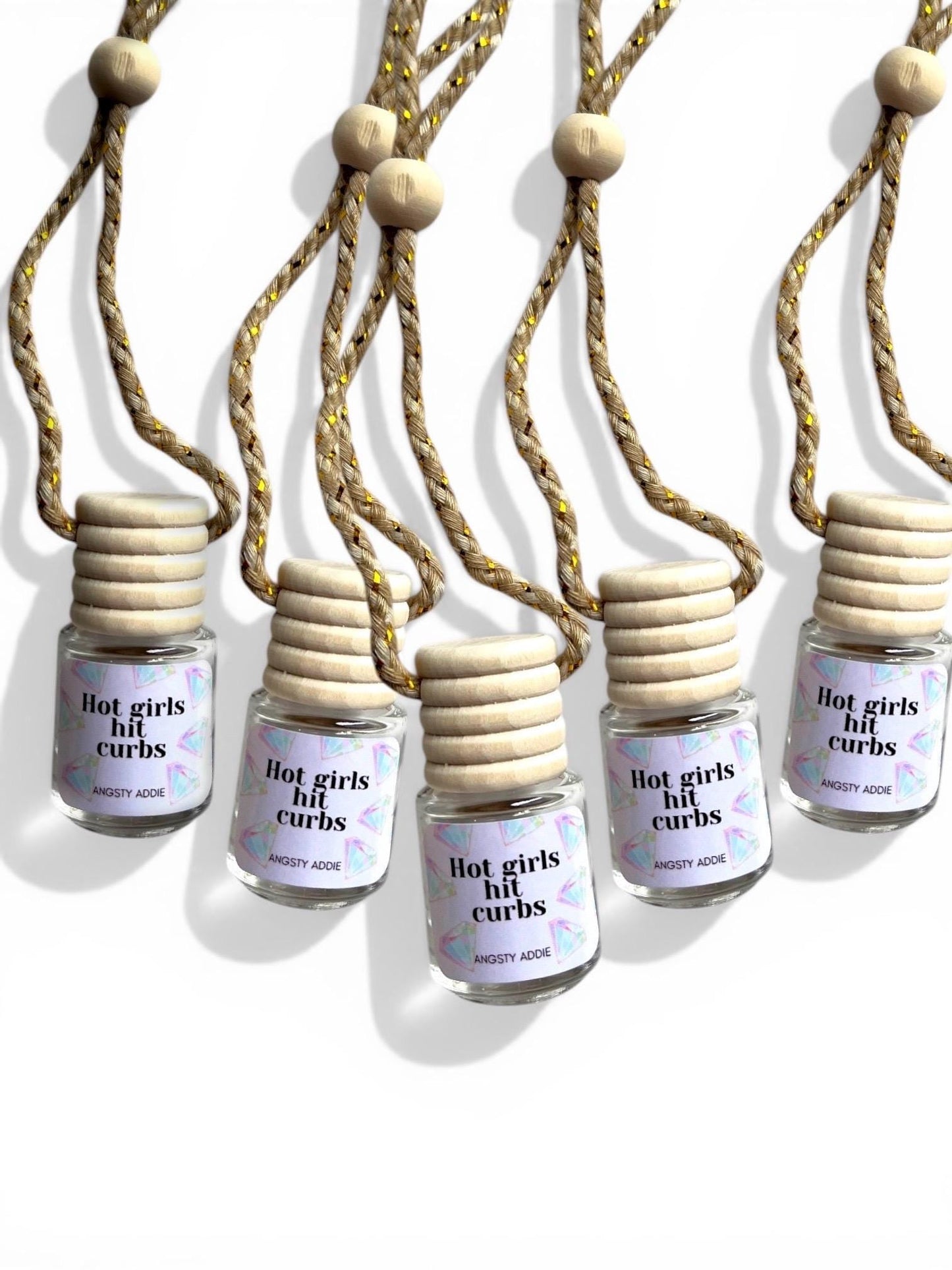 Funny car air freshener, Scented car diffuser, hanging air freshener, car accessories for women