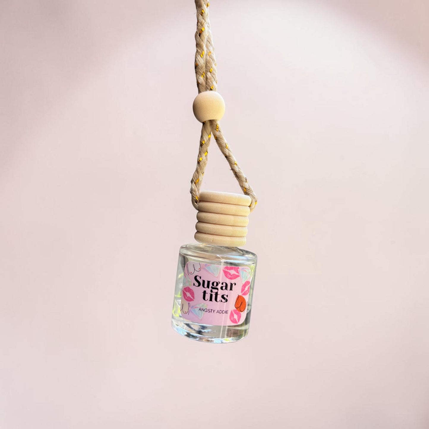 Funny car air freshener, Scented car diffuser, hanging air freshener, car accessories for women