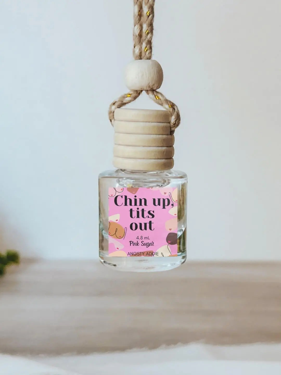 Funny car air freshener, Scented car diffuser, hanging air freshener Angsty Addie