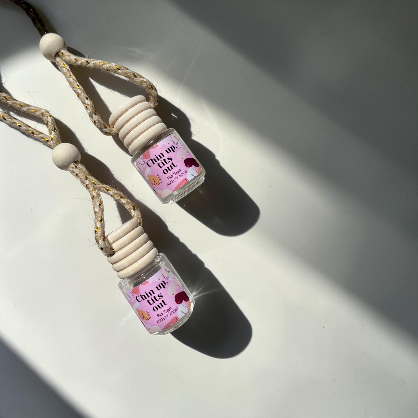 Funny car air freshener, Scented car diffuser, hanging air freshener