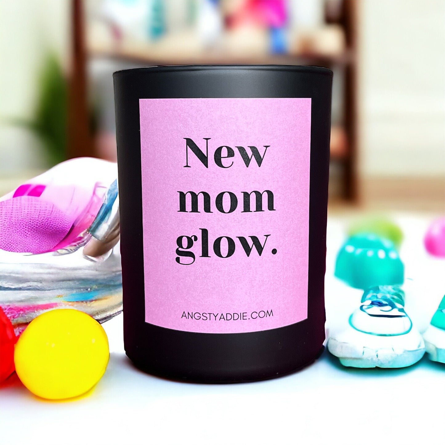 New Mom Glow candle