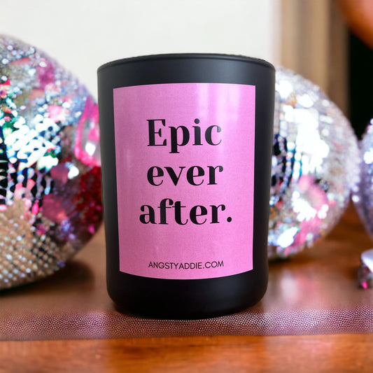 Epic Ever After bridal candle