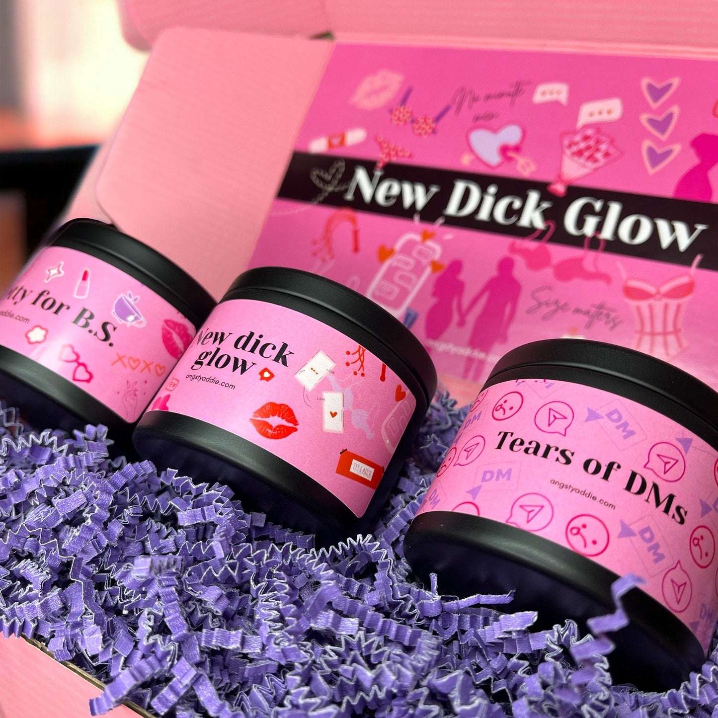 New Dick Glow gift box set